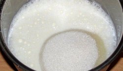 Как сварить сахар на молоке?