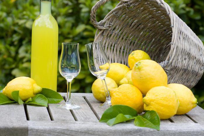 рецепт лимончелло в домашних условиях из водки