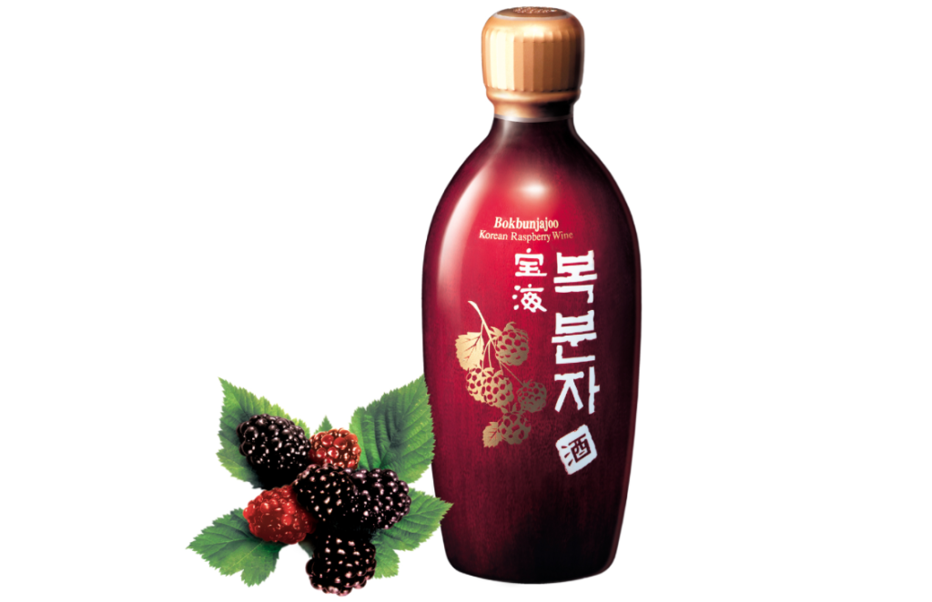 Корейское малиновое вино