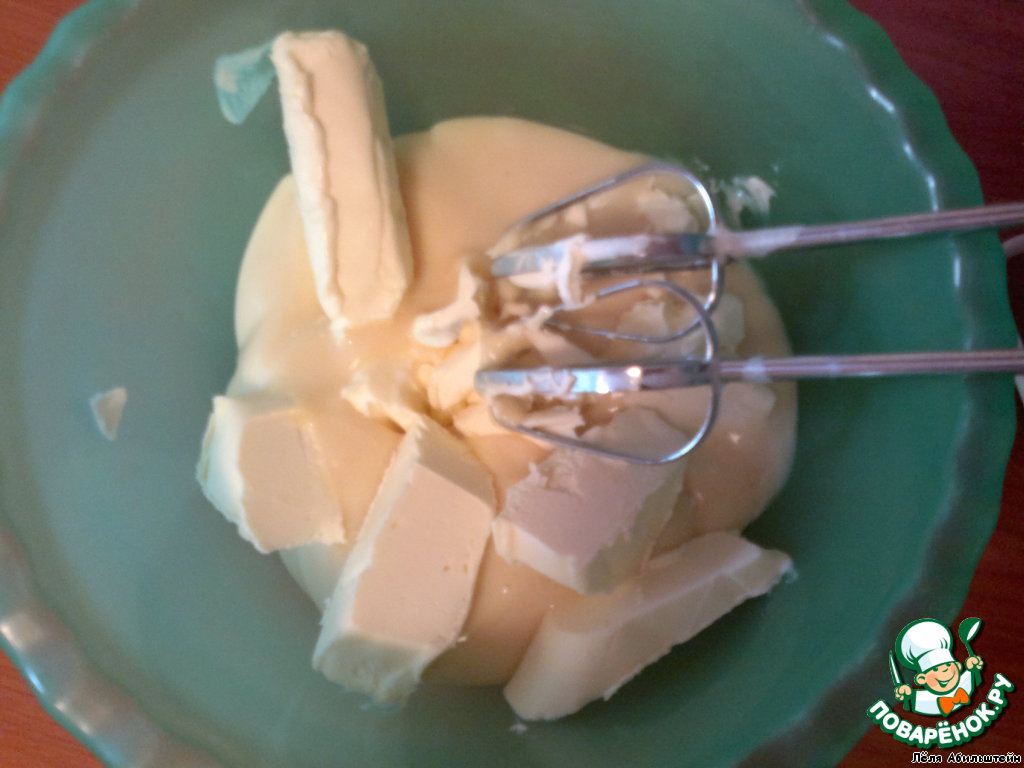 Мороженое "Птичье молоко" простой пошаговый рецепт с фото #9
