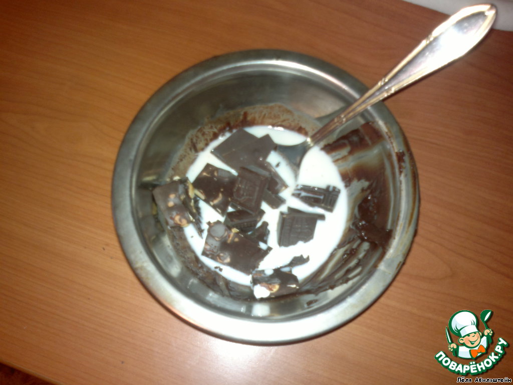 Мороженое "Птичье молоко" простой пошаговый рецепт с фото #14