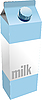 Пакет молока | Иллюстрация