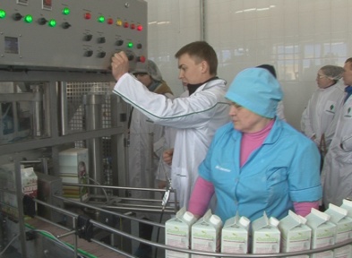 ЗАО «Калининское» представило свою молочную продукцию в новой упаковке