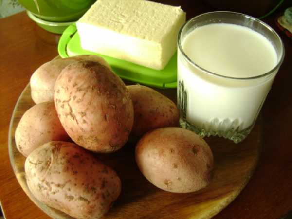 Как сделать пюре из картошки с молоком рецепт пошагово