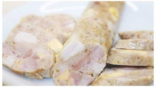Рецепт колбасы из курицы в домашних условиях с молоком